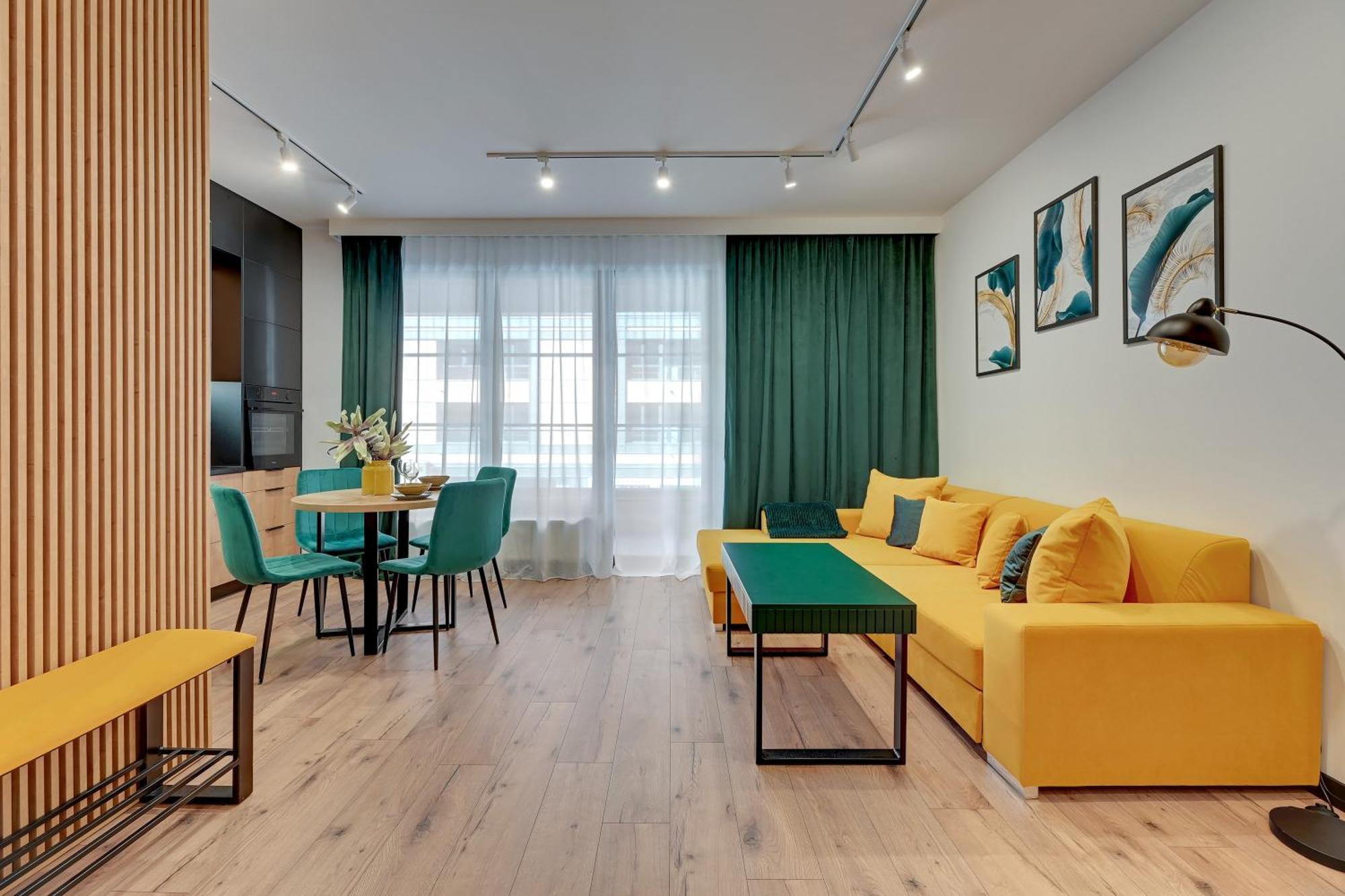 Doki Living - Foodhall & Parking By Downtown Apartments Gdansk Bagian luar foto