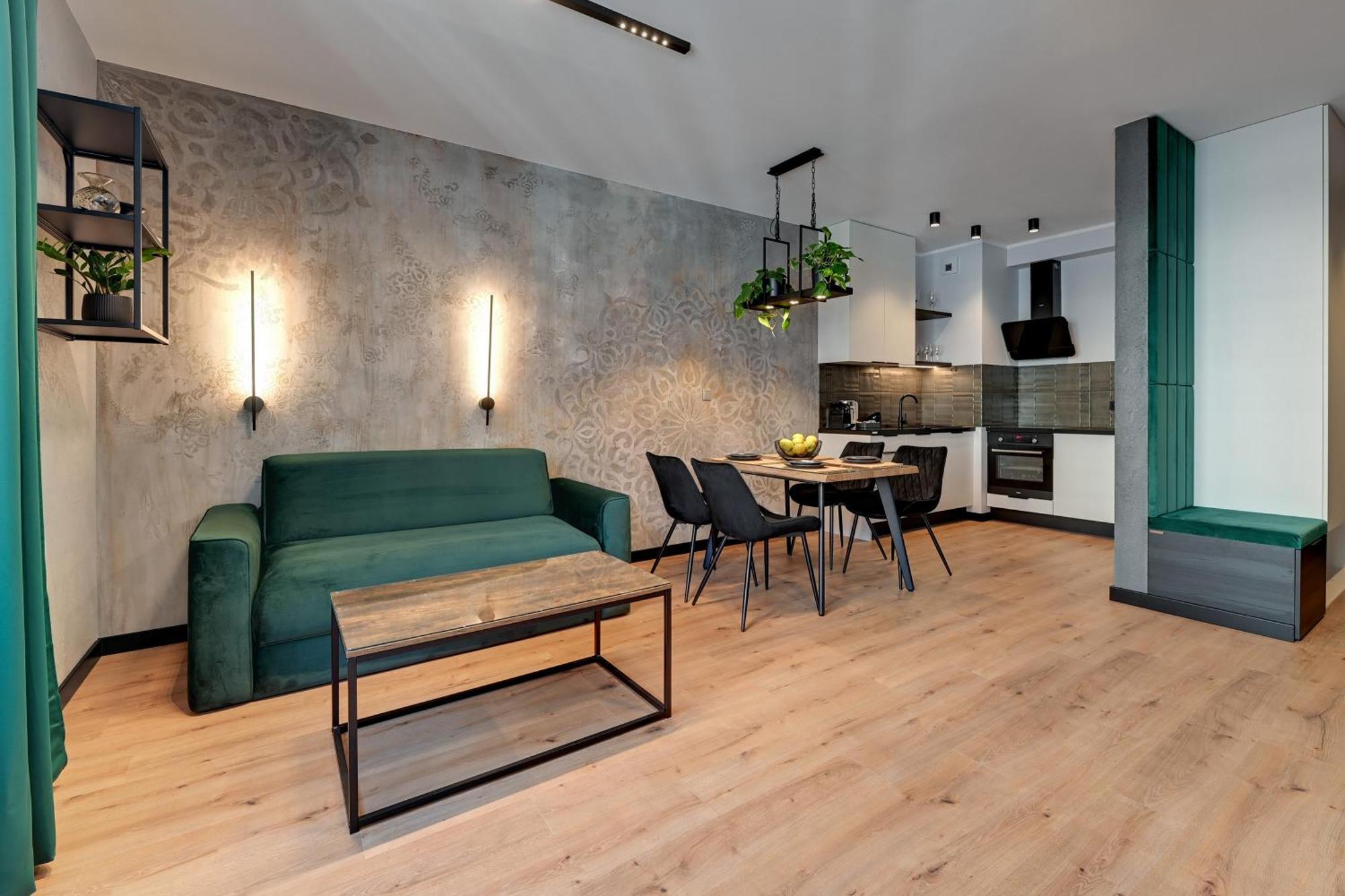 Doki Living - Foodhall & Parking By Downtown Apartments Gdansk Bagian luar foto