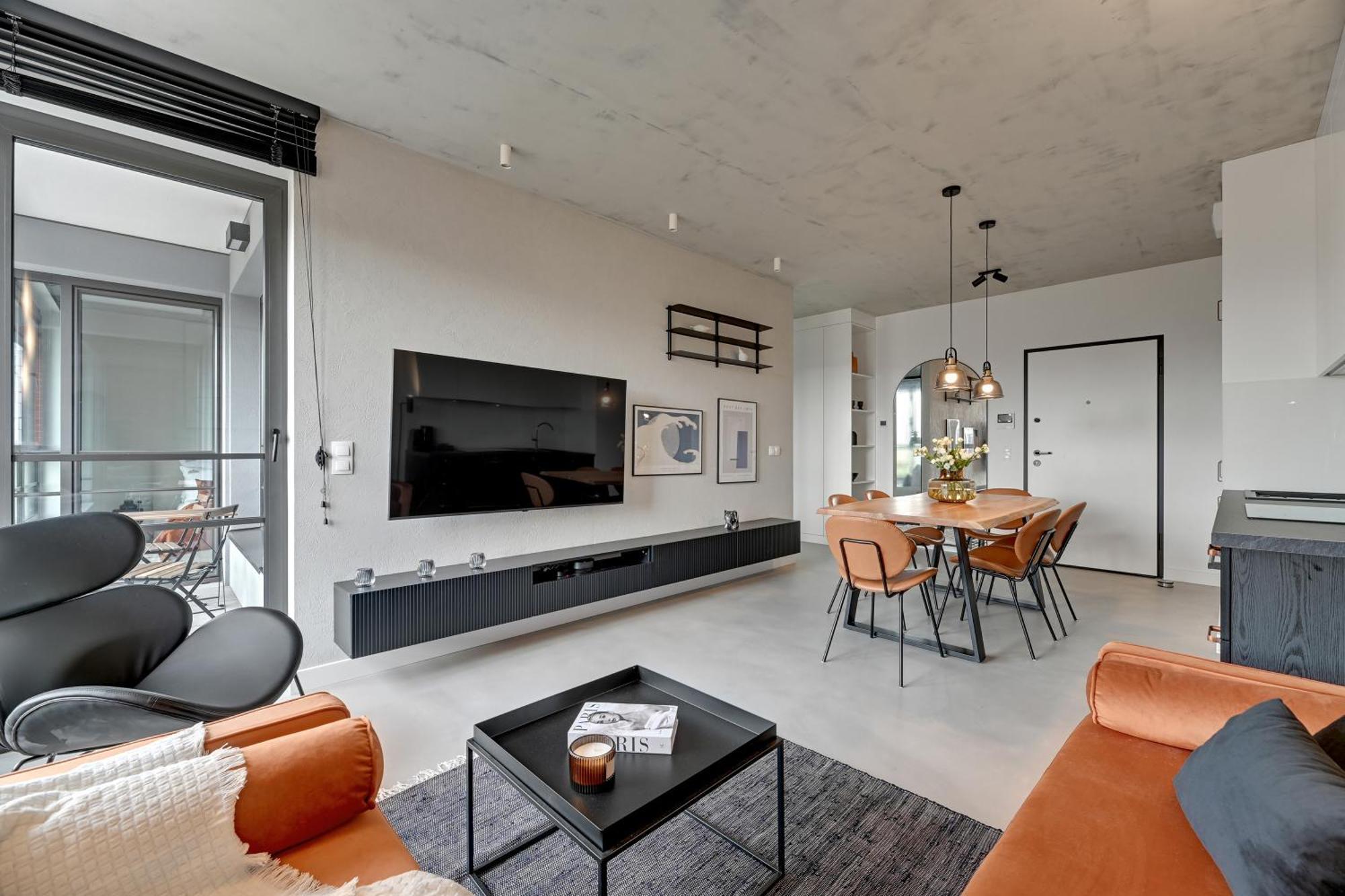 Doki Living - Foodhall & Parking By Downtown Apartments Gdansk Bagian luar foto