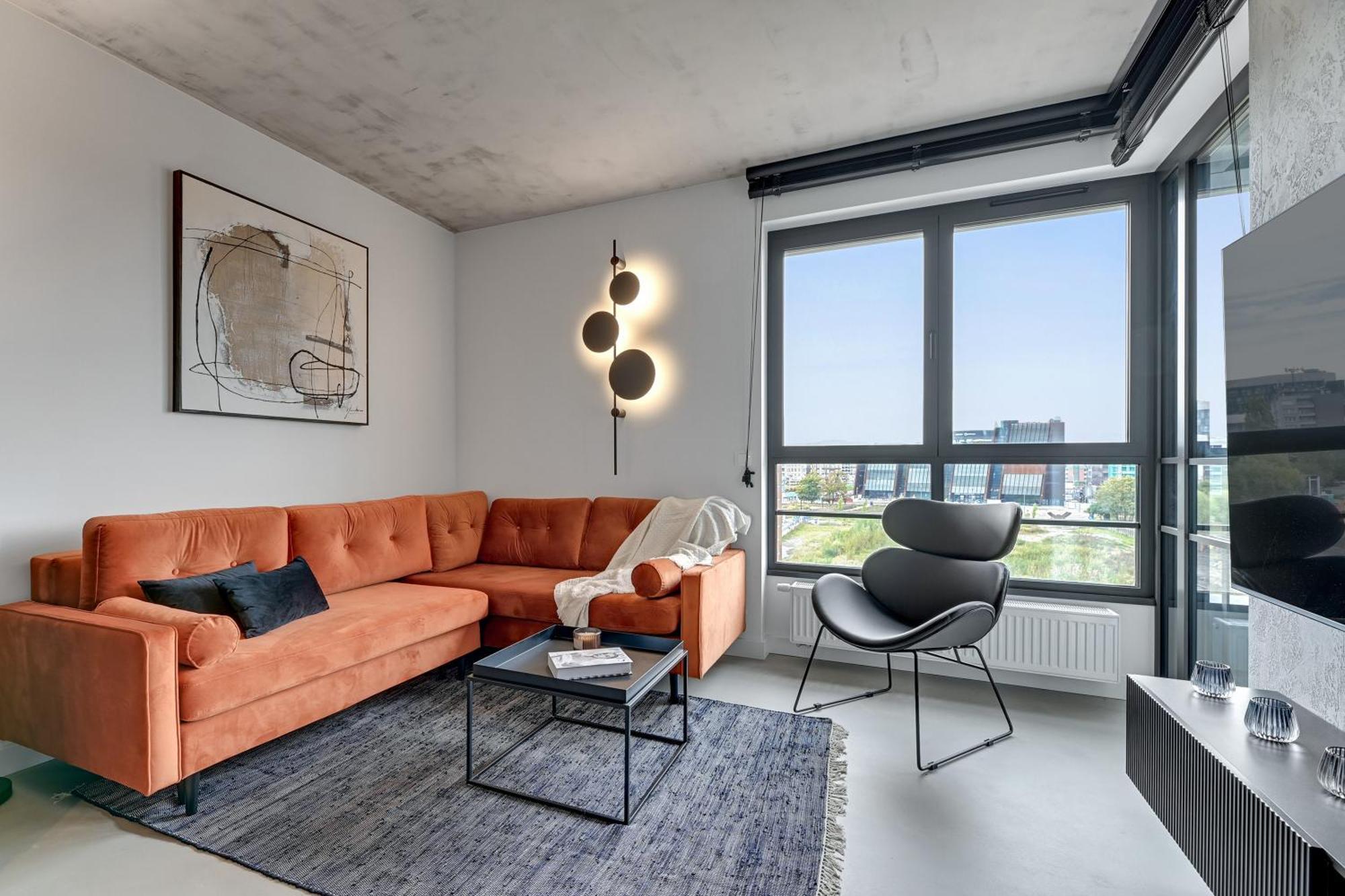 Doki Living - Foodhall & Parking By Downtown Apartments Gdansk Bagian luar foto