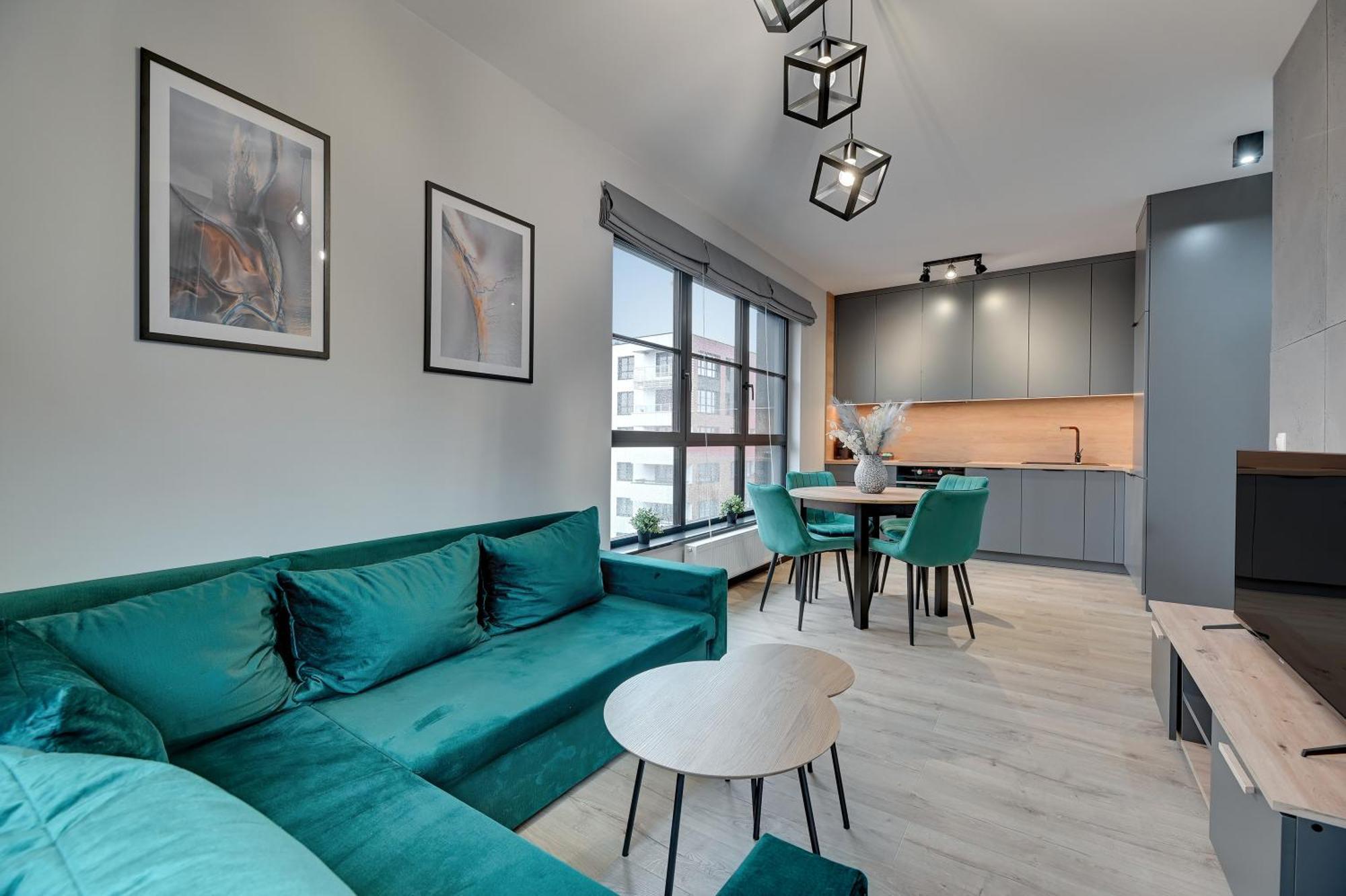 Doki Living - Foodhall & Parking By Downtown Apartments Gdansk Bagian luar foto