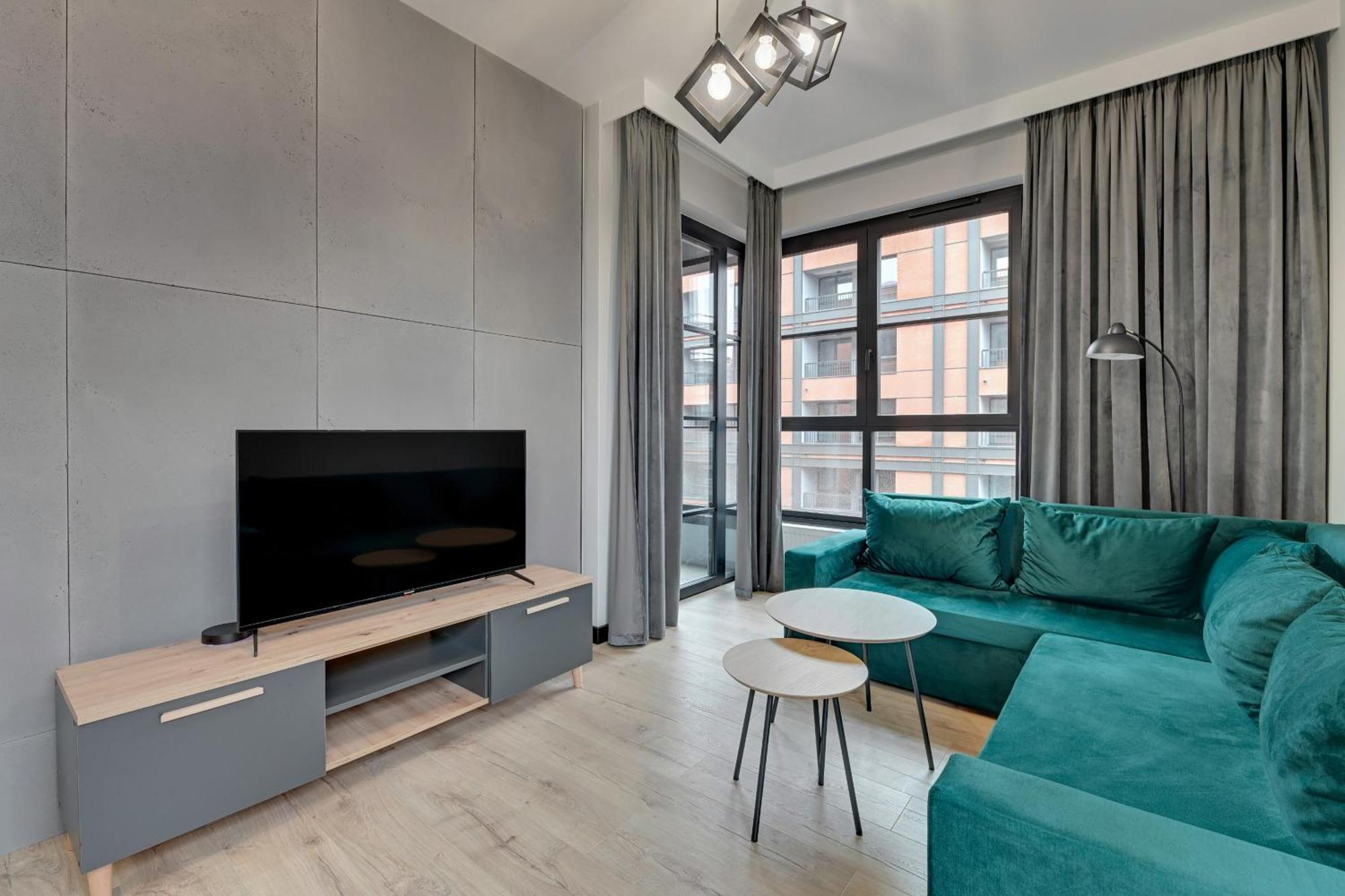 Doki Living - Foodhall & Parking By Downtown Apartments Gdansk Bagian luar foto