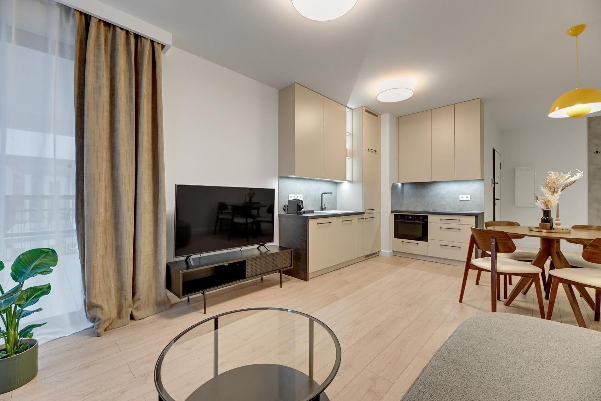 Doki Living - Foodhall & Parking By Downtown Apartments Gdansk Bagian luar foto