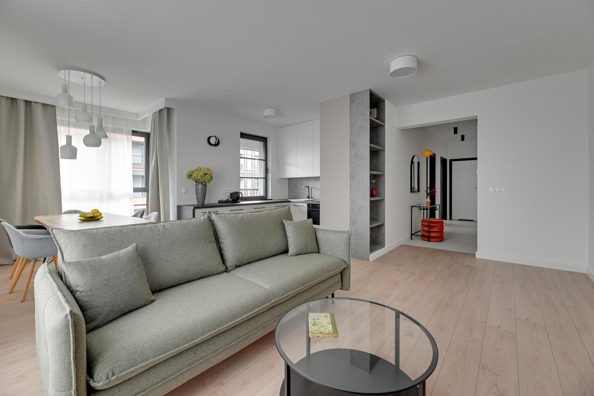 Doki Living - Foodhall & Parking By Downtown Apartments Gdansk Bagian luar foto