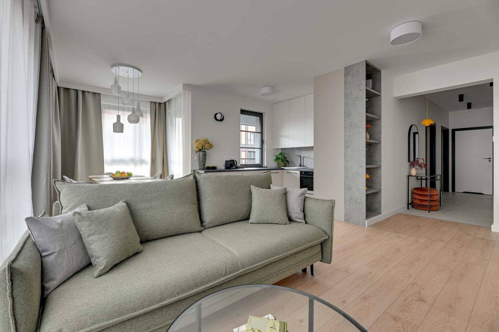 Doki Living - Foodhall & Parking By Downtown Apartments Gdansk Bagian luar foto